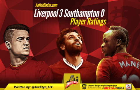 Liverpool 3-0 Southampton – Ratings from a comfortable Reds victory