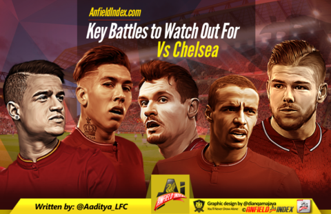 Liverpool v Chelsea Preview: Key Battles