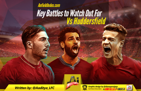 Liverpool v Huddersfield Preview – Key Battles