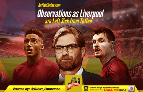 Observations as Liverpool are Left Sick from Toffee