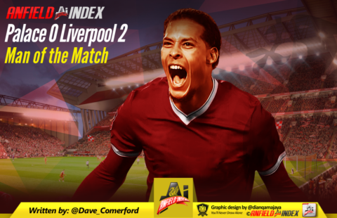 Crystal Palace 0-2 Liverpool – Man of the Match