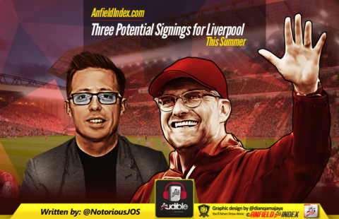 Three Potential Signings for Liverpool this summer
