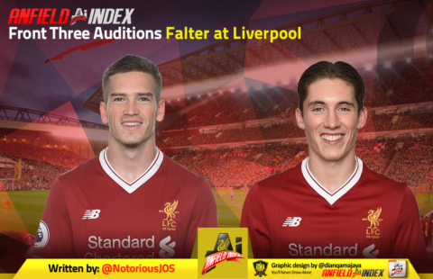 Front Three Auditions Falter at Liverpool